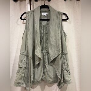 Kenneth Cole 100% Tencel Green Vest